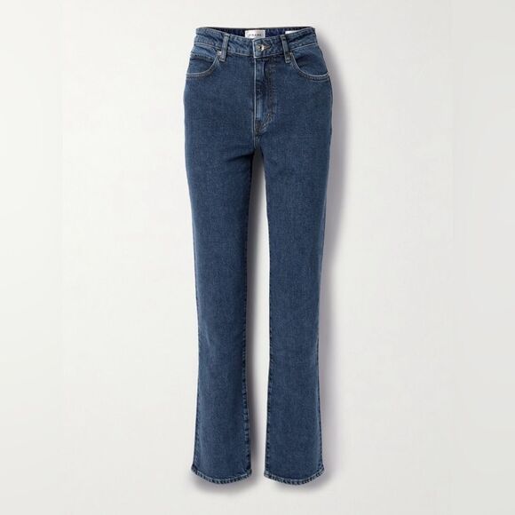 NWT FRAME The Ruler Slim Leg jeans in “Archie” mid wash - Picture 7 of 13